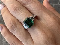 Anillo Crivelli Mujer in Oro blanco Smeraldo 2.38 Ct 327-3698 - 327-3698